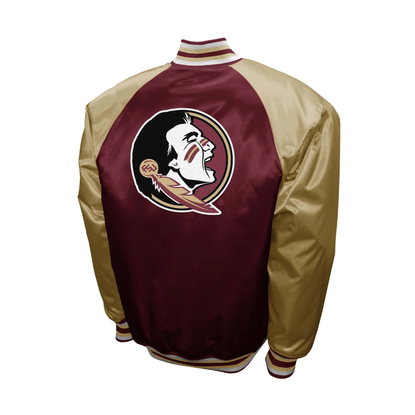Florida state seminoles franchise club the game satin varsity jacket 2
