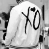 Future where ya at xo varsity jacket