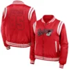 Georgia bulldogs womens full zip bomber varsity jacket