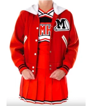 Glee cheerios cheerleading varsity jacket
