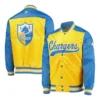 Gold los angeles chargers the tradition ii team jacket