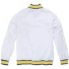 Golden state warriors authentic 1991 98 warm up satin jacket