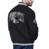 Golden state warriors blackout corduroy varsity jacket