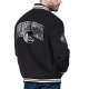 Golden state warriors blackout corduroy varsity jacket