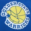 Golden state warriors cooperstown full snap satin varsity jacket 1