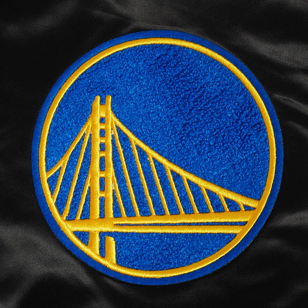 Golden state warriors old english black team patch