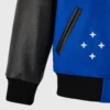 Golden state warriors ovo x nba wool leather waist logo