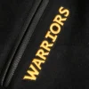 Golden state warriors pro standard chest bay area black varsity jacket 9