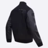 Golden state warriors pro standard triple black varsity jacket 3
