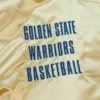 Golden state warriors team og 20 full zip satin varsity jacket gold 4