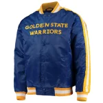 Golden State Warriors The Offensive Blue Satin Jacket