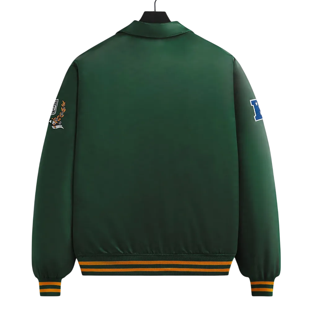 Green bay packers full snap board bomber jacket