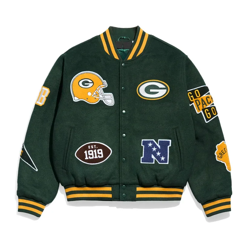 Green bay packers pennant jacket