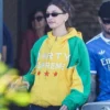 Hailey bieber marty supreme jacket