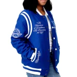 Hampton Pirates Collegiate Luxe Royal Blue Wool Jacket
