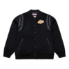 Hardwood black walk the tunnel los angeles lakers jacket