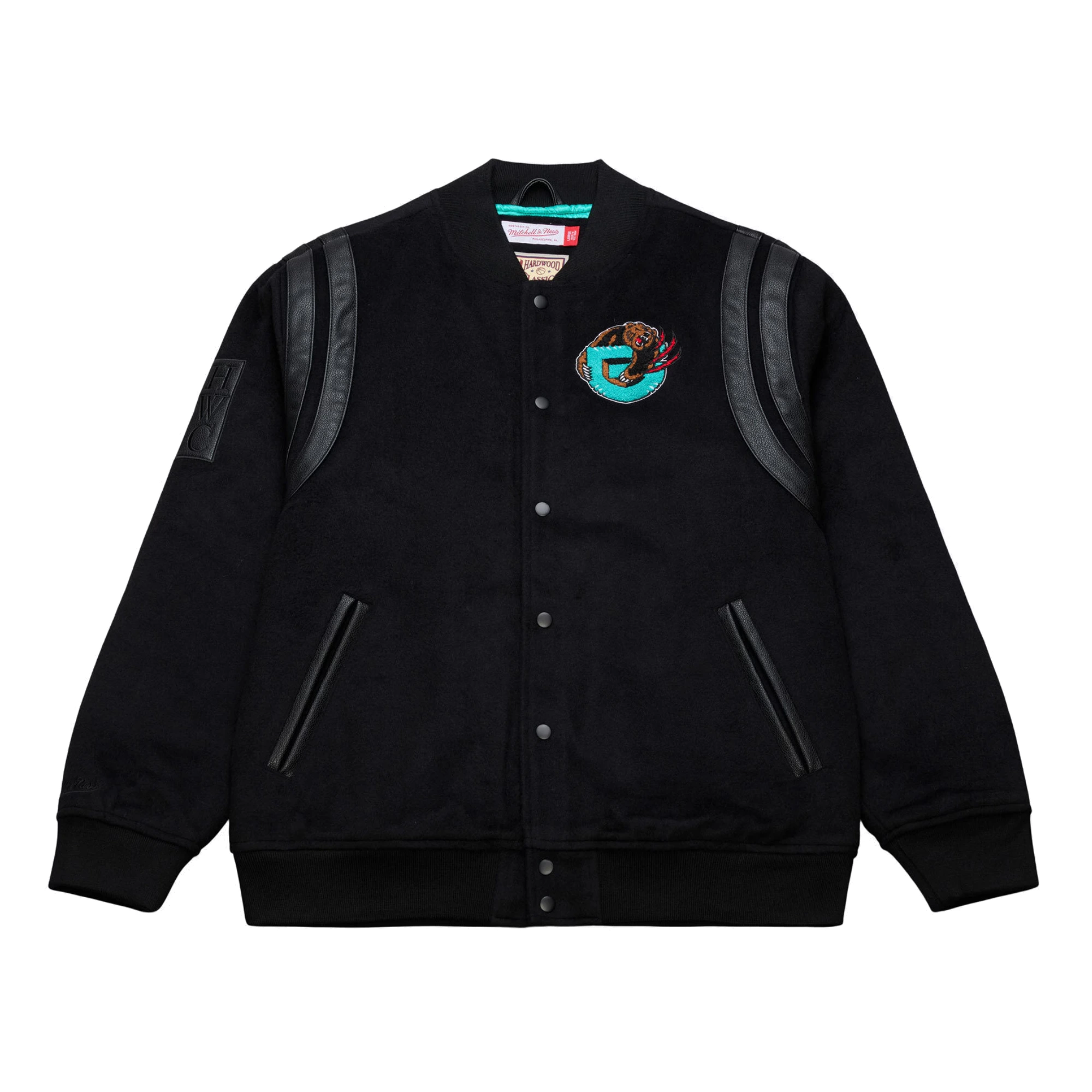 Hardwood black walk the tunnel memphis grizzlies jacket