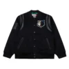 Hardwood black walk the tunnel minnesota timberwolves jacket