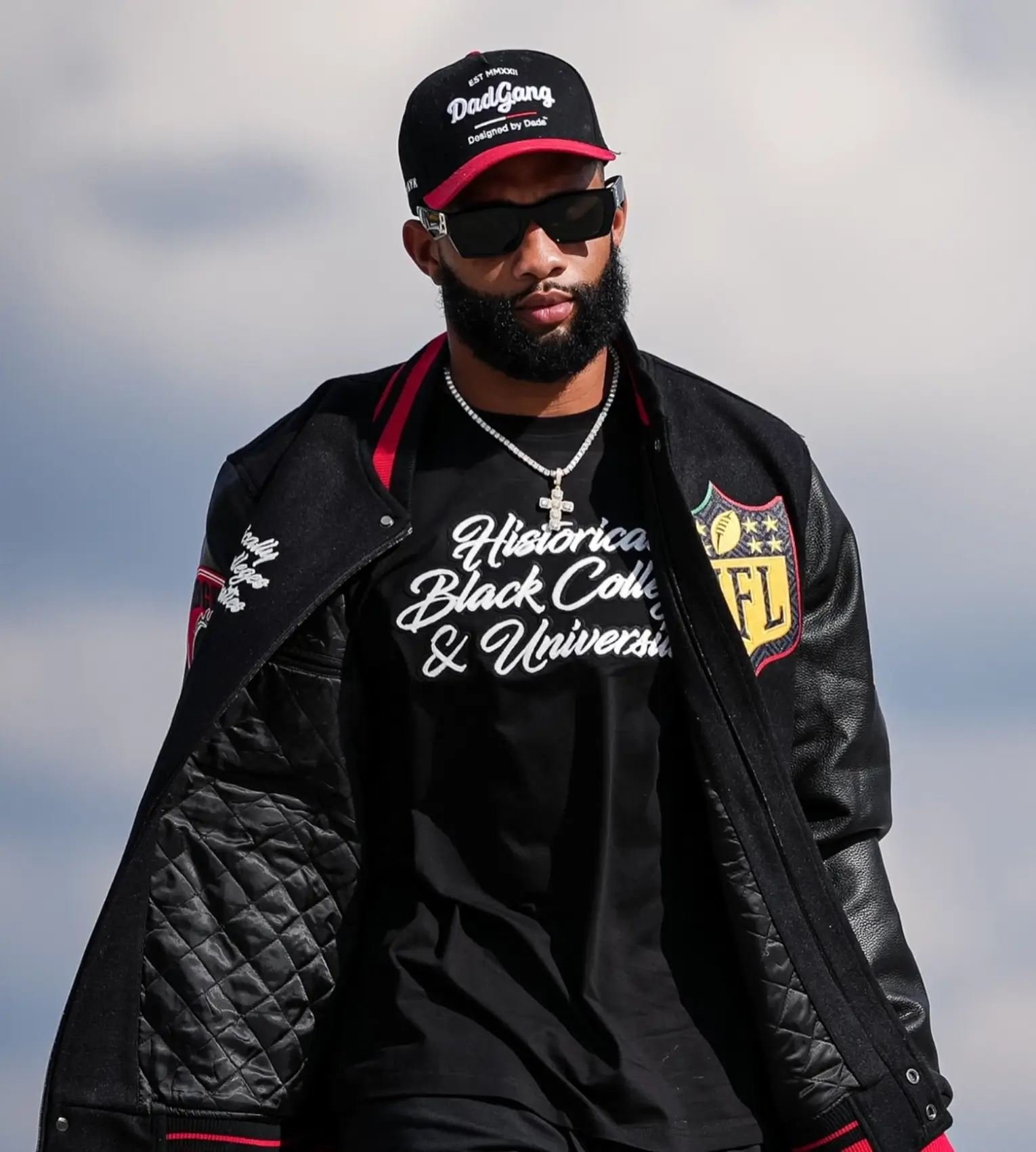 Hbcu khadarel hodge varsity jacket