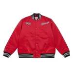 Chicago Bulls Hardwood Classics Red Satin Jacket