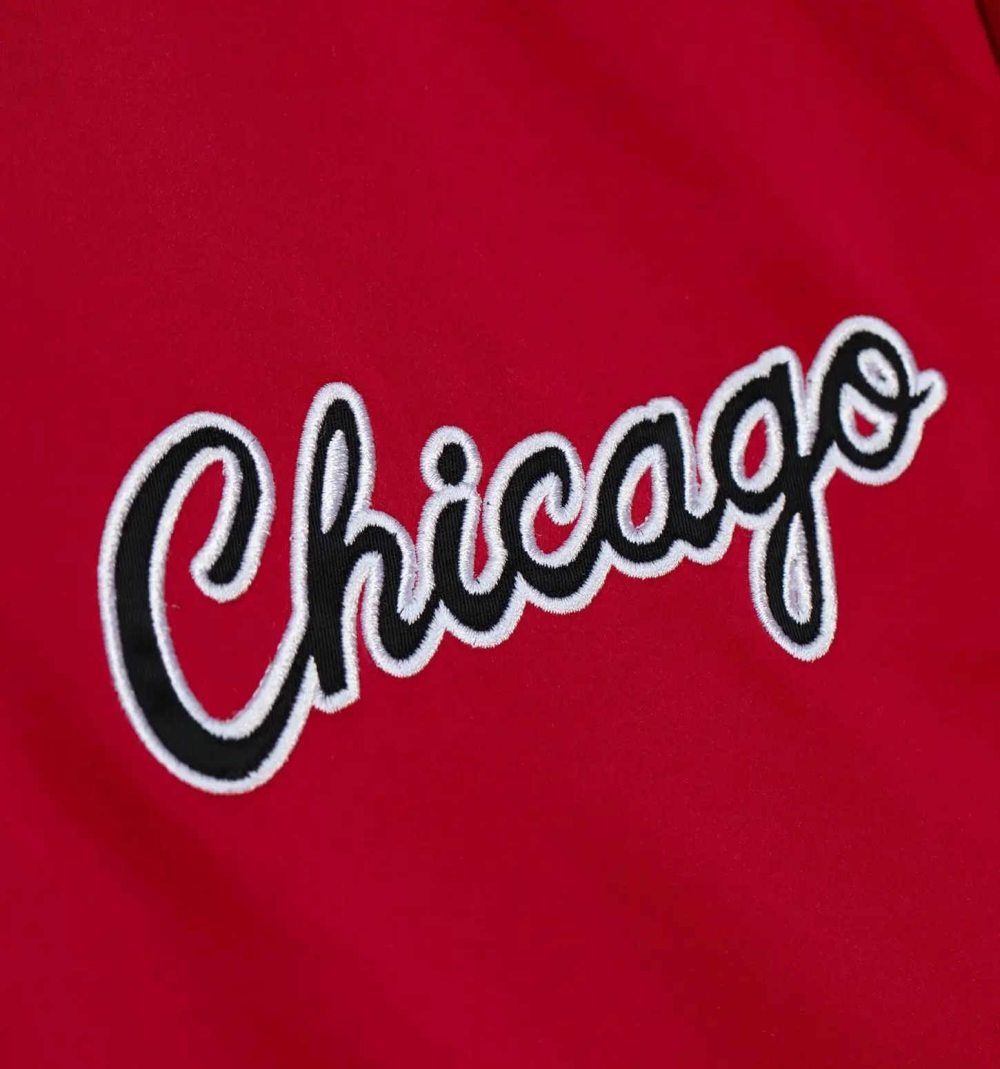 Heavyweight satin jacket chicago bulls 7