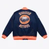 Heavyweight satin jacket houston astros 1