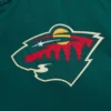 Heavyweight satin jacket minnesota wild 2