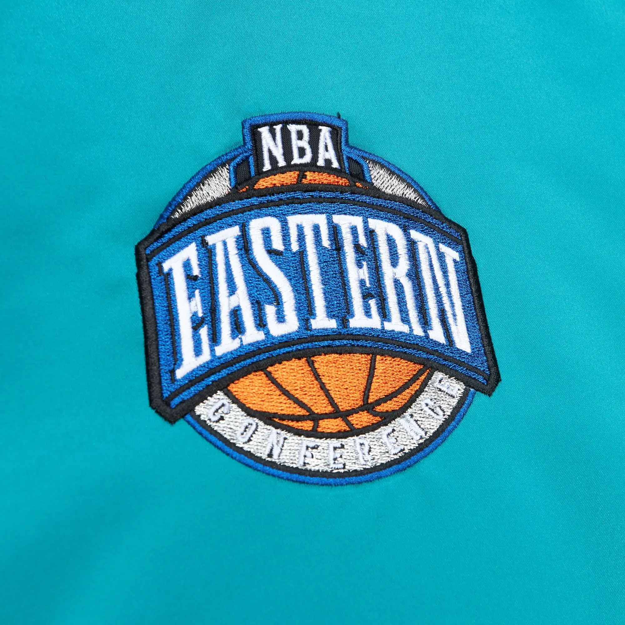 Heavyweight satin varsity jacket charlotte hornets 3 1