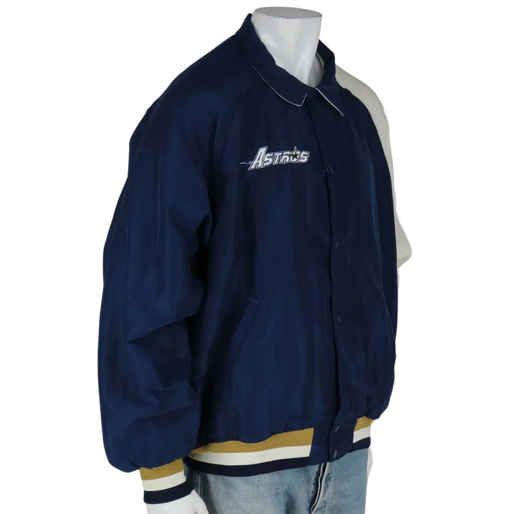 Houston astros 1994 satin full snap jacket