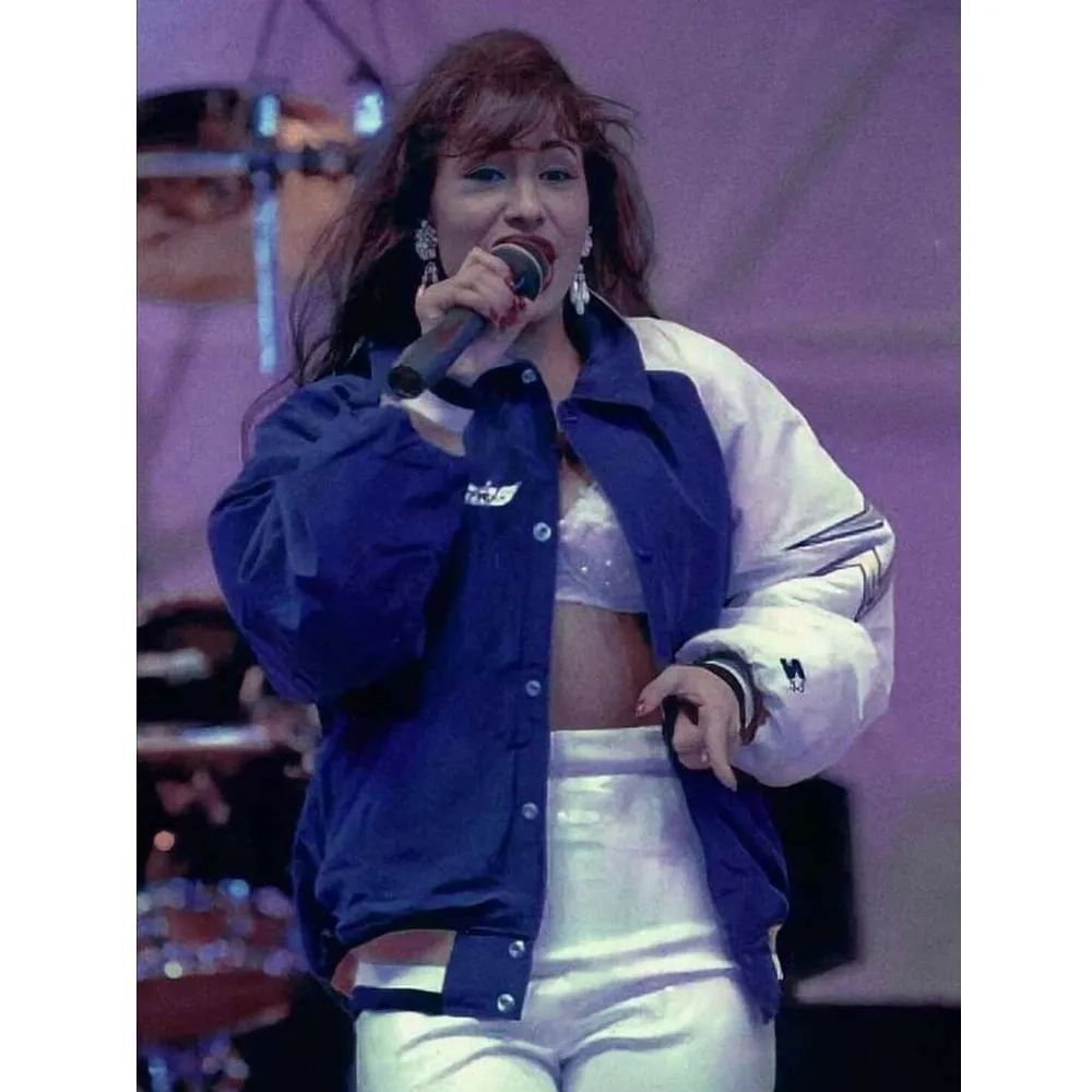 Houston astros 1994 selena satin bomber jacket