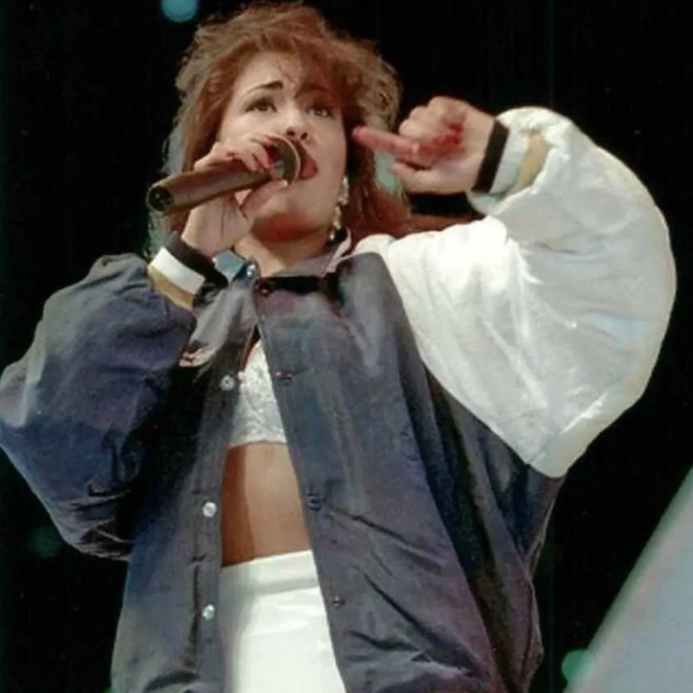 Houston astros 1994 selena satin full snap jacket