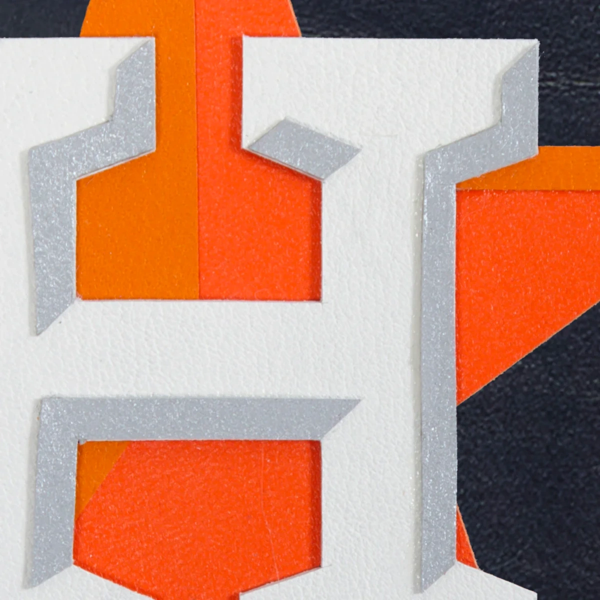 Houston astros full real leather varsity jacket navy 3