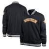 Houston astros pack pro camden full zip track varsity jacket navy