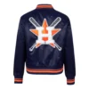 Houston astros retro satin mashup track jacket navy 2
