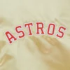 Houston astros team og 20 full zip satin varsity jacket gold 3