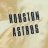 Houston astros team og 20 full zip satin varsity jacket gold 4