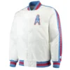 Houston oilers throwback d line jacket