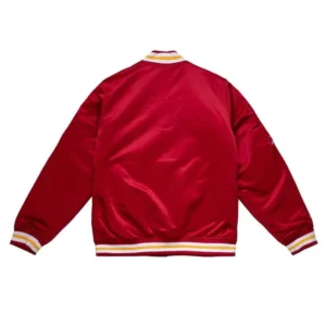 Houston rockets champ city satin jacket