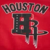 Houston rockets pro standard mashup wool and leather varsity jacket 11