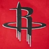 Houston rockets pro standard mashup wool and leather varsity jacket 5