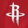 Houston rockets pro standard script tail wool and leather varsity jacket 7