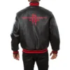 Houston rockets real leather varsity jacket black 2