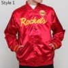 Houston rockets red vintage jacket