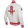 Houston rockets retro classic satin jacket
