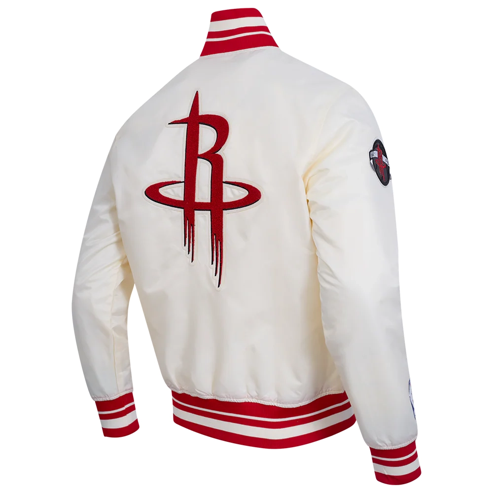 Houston rockets retro classic satin jacket