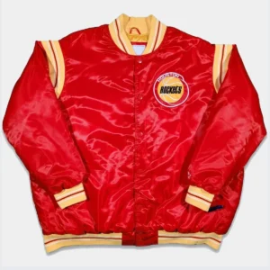 Houston rockets teddy satin jacket