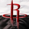 Houston rockets the ambassador satin varsity jacket red 1