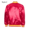 Houston rockets vintage red satin jacket