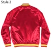 Houston rockets vintage red varsity jacket