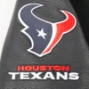 Houston texans classic old english rib wool varsity patch logo